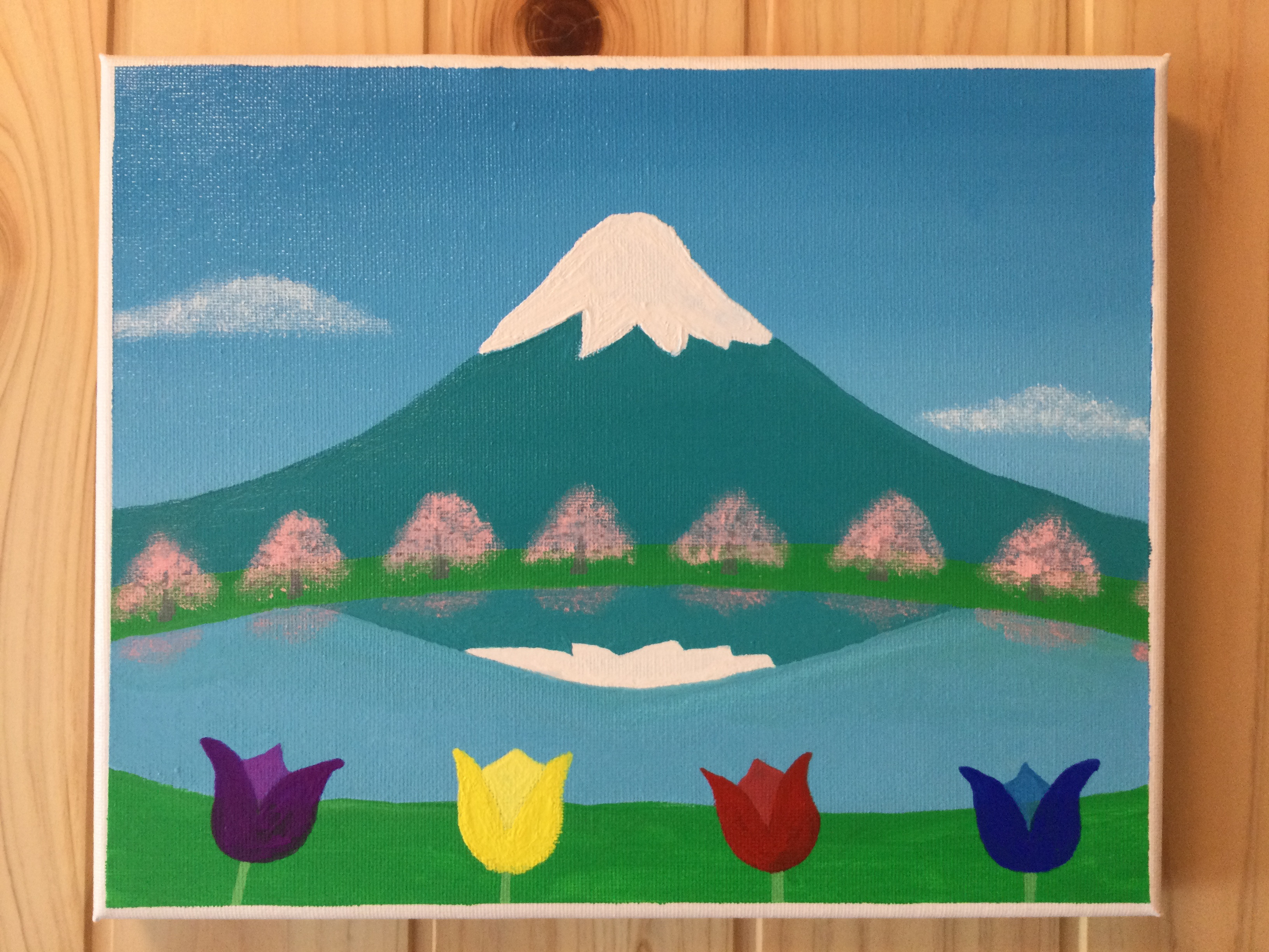 ☆ HaRu 富士山 忍野 富士1点物 真作 原画 絵画 油絵 ♪ F3 ☆ HaRu 富士山 忍野 富士1点物 真作 原画 絵画 油絵 ♪ F3