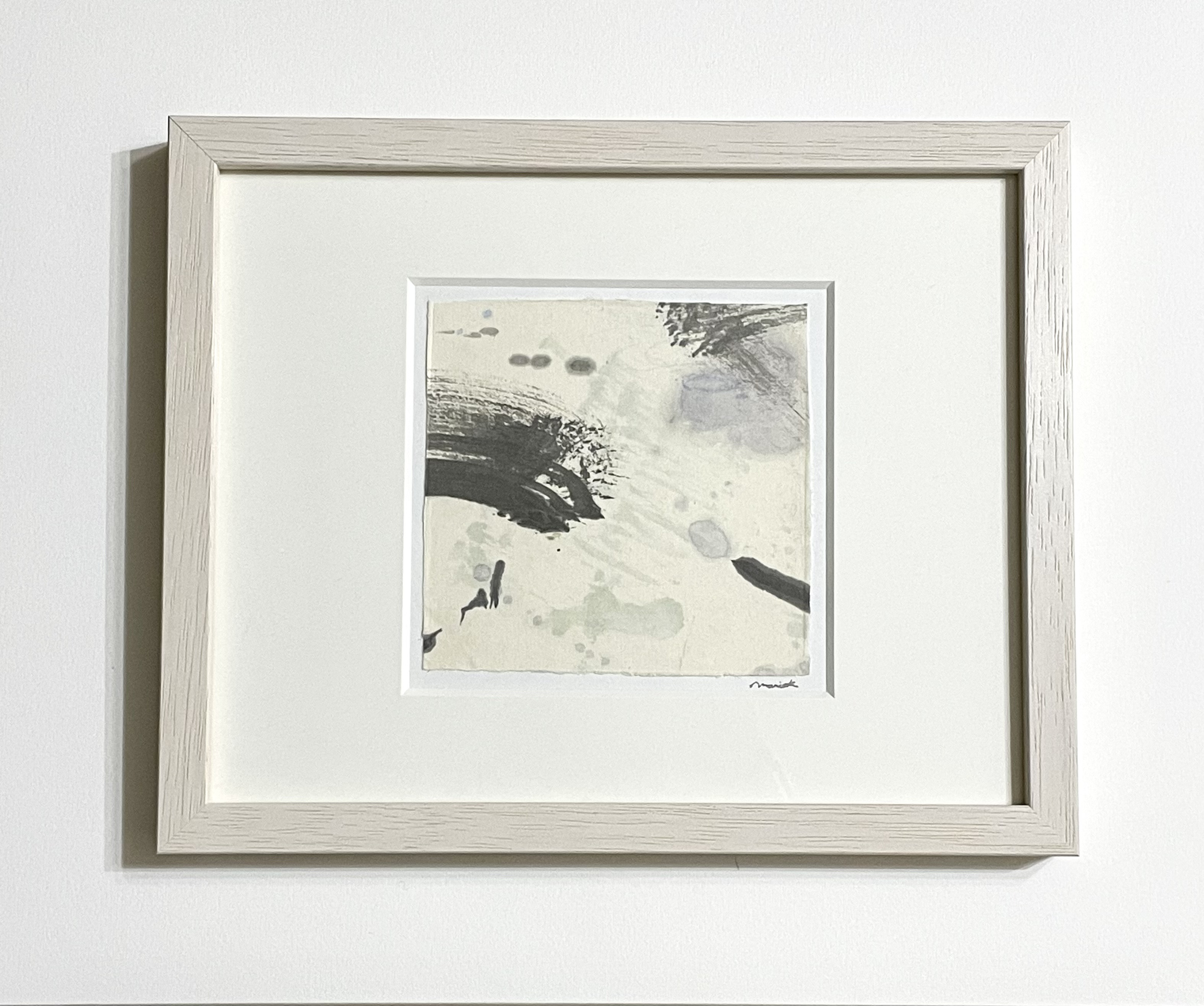 余韻Ⅱ」墨絵 抽象画 絵画 MarieK 通販 13937841｜Creema(クリーマ)
