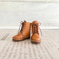 モンストドール ピュアニーモ ミニチュア靴 Mタイプ ライトブラウン