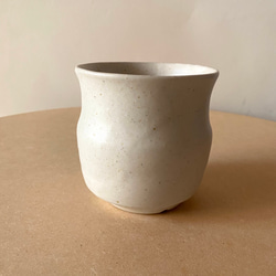 白いすっきり植木鉢#102【プランター】【plant pot】 1枚目の画像