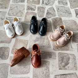 モンストドール ピュアニーモ ミニチュア靴 Mタイプ ライトブラウン