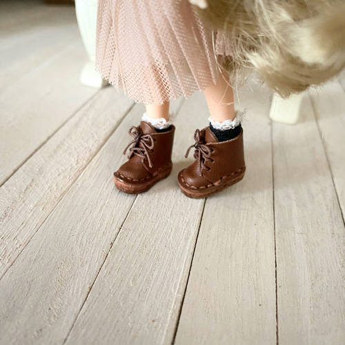 ポップマートブライス ねんどろいど ドール靴 Mタイプ チョコ その他