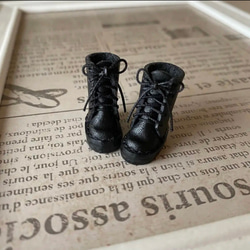 モンストドール ピュアニーモ ミニチュア靴 Mタイプ こげ茶 その他人形