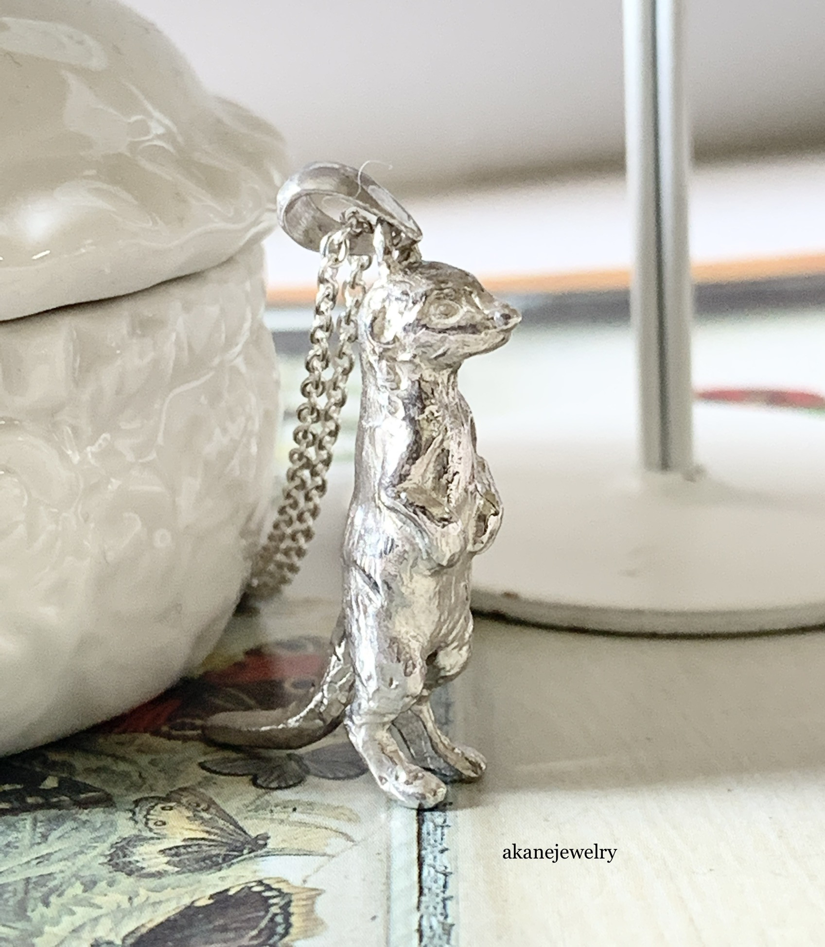 ミーアキャットのネックレス