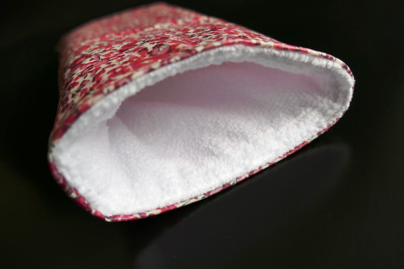 傘カバー リバティ エマ＆ジョージーナ 折りたたみ傘カバー 傘ケース マイクロファイバー シンプル ピンク 花柄 雨対策 5枚目の画像