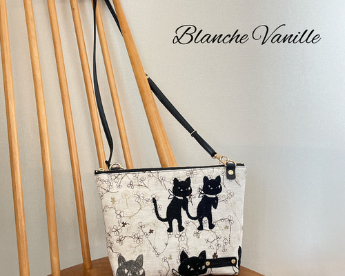 pjcクロッチ君　あおりポケット巾着バッグ　ハンドメイド pjcクロッチ君あおり巾着バッグ ハンドメイド