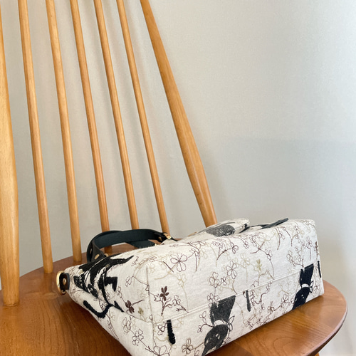 K43 pjc 草花クロッチくん ハンドメイド バッグ＆ポーチ 持ち手