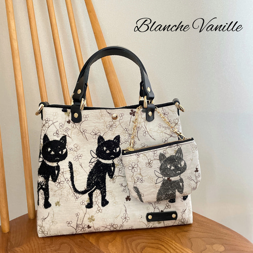 SALE PJC 草花クロッチくん ハンドメイドバッグ K43 pjc 草花クロッチくん ハンドメイド バッグ＆ポーチ 持ち手