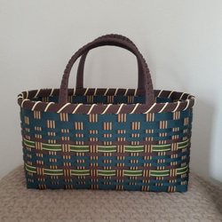 エコクラフト ピアノのデザインかごバッグ かごバッグ K. 通販