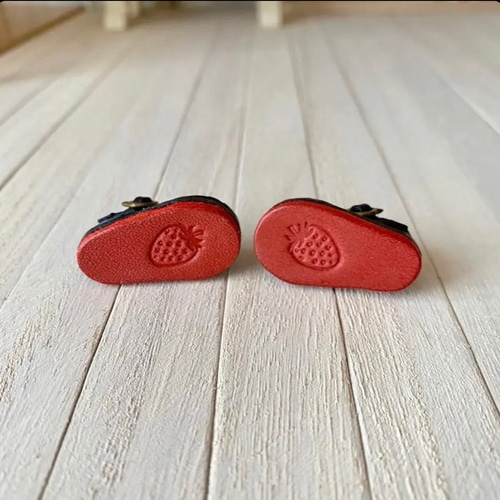 苺刻印 ネオブライス&ピュアニーモS ストラップサンダル 黒 その他人形  