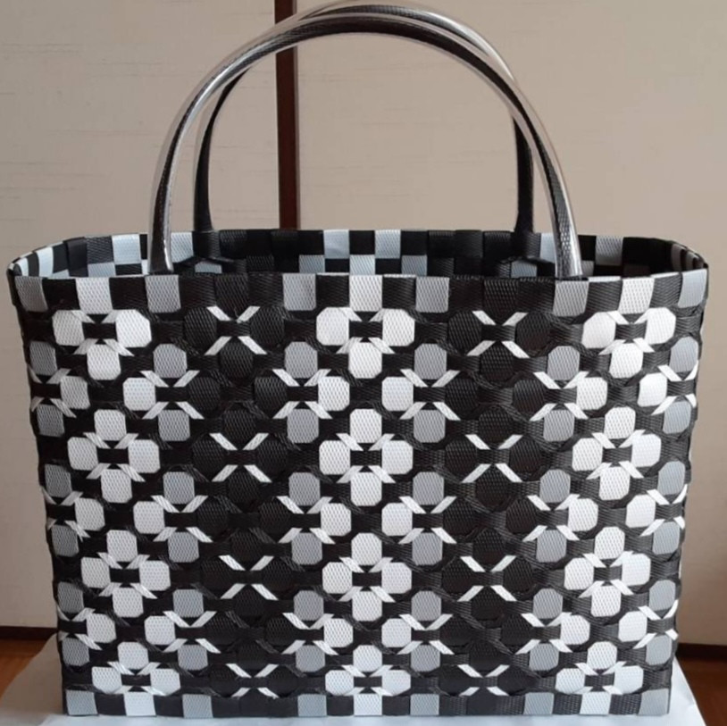 ✻花柄カゴバッグ✻受注制作