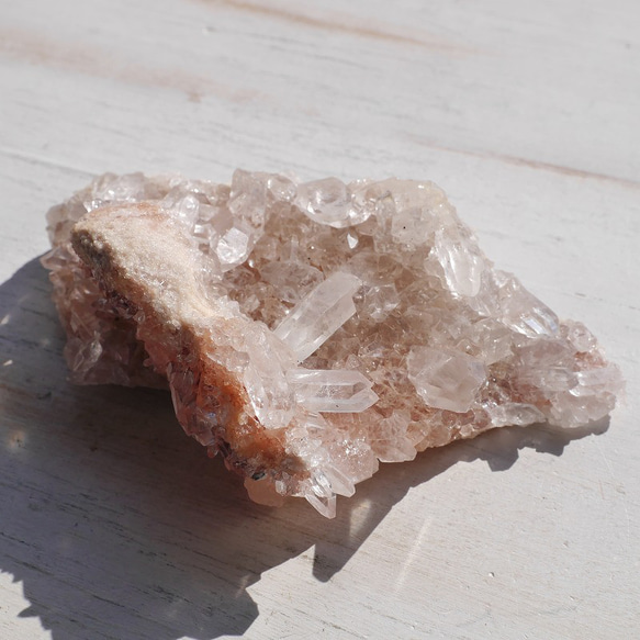天然石マニカラン水晶クラスター 約208g 約最大幅118mm(ヒマラヤ山脈産)鉱物原石[mkq-220514-01] 12枚目の画像