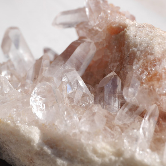 天然石マニカラン水晶クラスター 約208g 約最大幅118mm(ヒマラヤ山脈産)鉱物原石[mkq-220514-01] 4枚目の画像