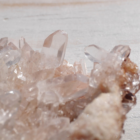 天然石マニカラン水晶クラスター 約208g 約最大幅118mm(ヒマラヤ山脈産)鉱物原石[mkq-220514-01] 17枚目の画像