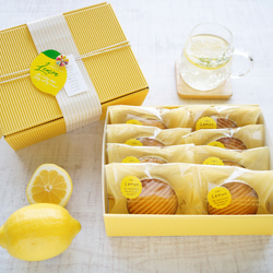 間もなく終了＼冷やして美味しい／ 「レモンガレット８ヶ入ボックス」夏季限定ガレットです。 2枚目の画像
