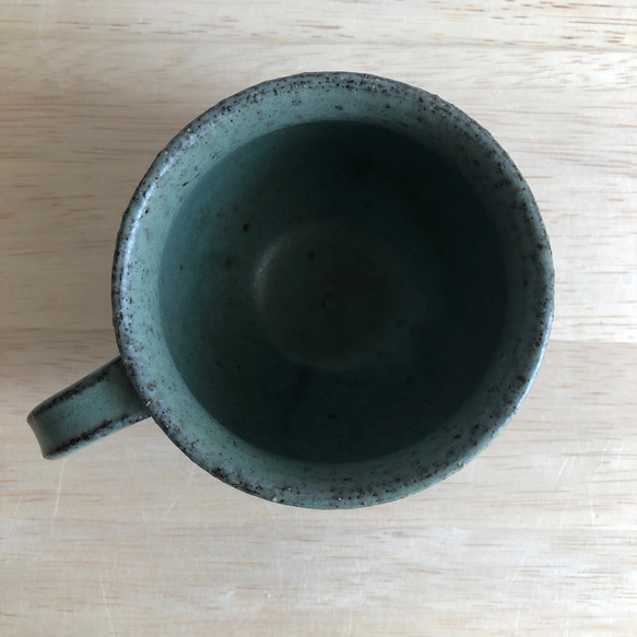 マグカップ(ヘリンボーン・グリーンｂ） 4枚目の画像