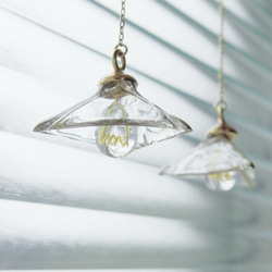 【再販7】微発光ランプシェードピアス(イヤリング)【特集掲載作品】 8枚目の画像