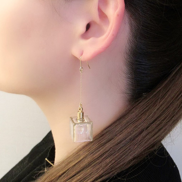 【再販7】微発光ランプシェードピアス(イヤリング)【特集掲載作品】 12枚目の画像