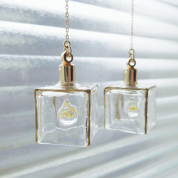 【再販7】微発光ランプシェードピアス(イヤリング)【特集掲載作品】 5枚目の画像