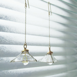 【再販7】微発光ランプシェードピアス(イヤリング)【特集掲載作品】 6枚目の画像