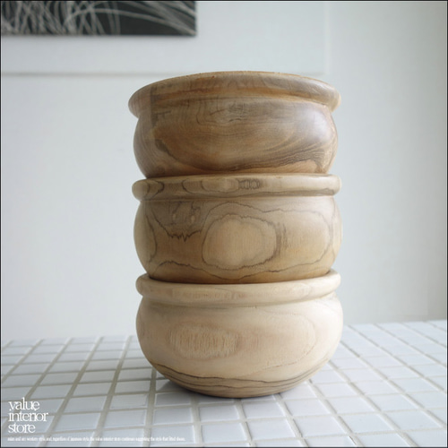 チーク材ボウルUN14.5cm 木皿 木製食器 サラダボウル 木の皿 木のお皿