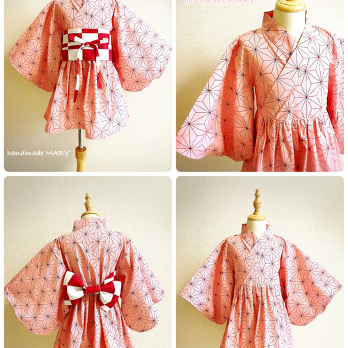 10倍がゆ様　ハンドメイド　子供服　オーダー 生地持ち込みオーダー 子供浴衣 専用ページ 4500円〜 【小学生