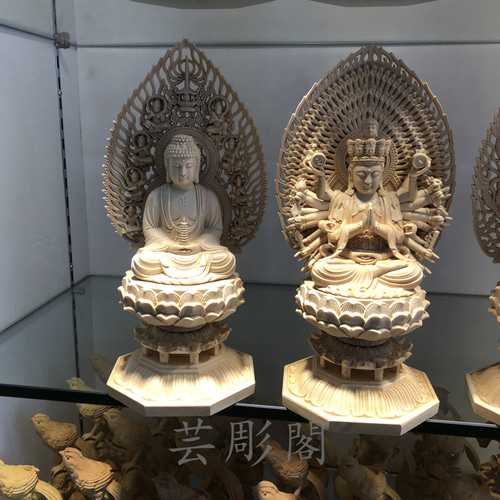 8体同出 勢至菩薩 文殊菩薩 普賢菩薩 虚空蔵菩薩 薬師如来 千手
