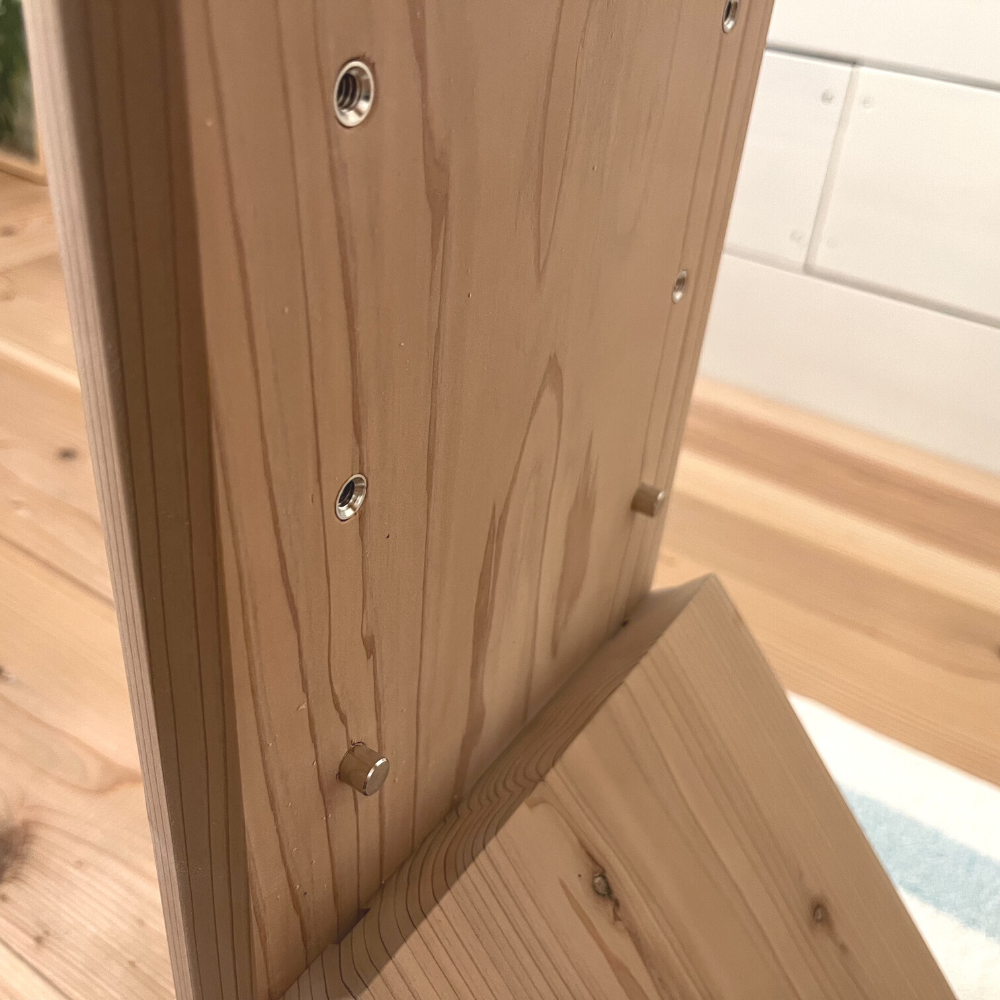 杉無垢材の可動式シェルフ 棚 リビングや寝室、玄関にも　SHELF