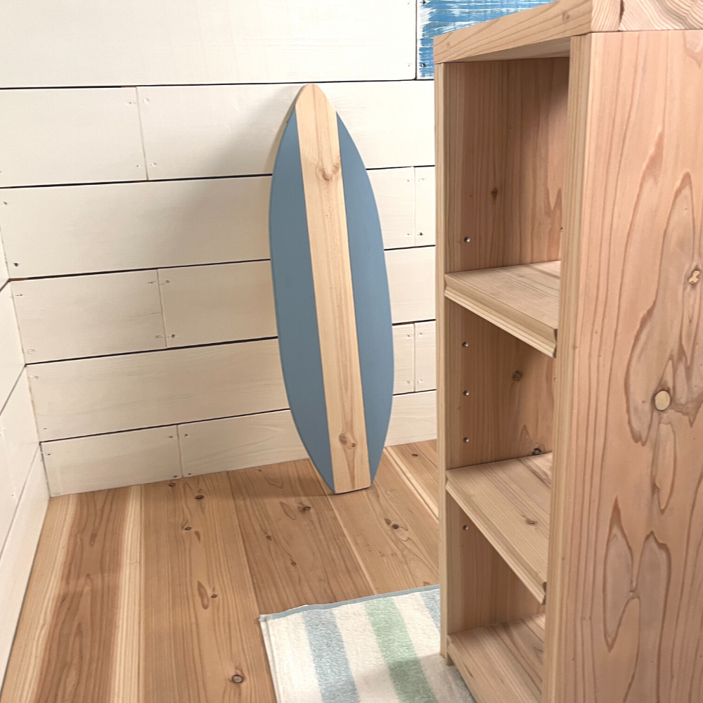 杉無垢材の可動式シェルフ 棚 リビングや寝室、玄関にも　SHELF