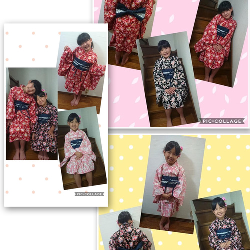 生地持ち込みオーダー 子供浴衣 セパレートフレアタイプ 専用ページ 