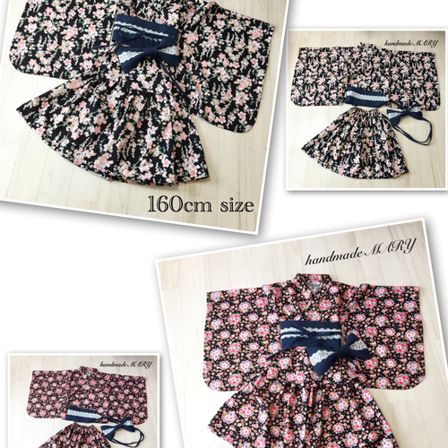 10倍がゆ様　ハンドメイド　子供服　オーダー 生地持ち込みオーダー 子供浴衣 専用ページ 4500円〜【小学生