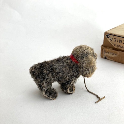 アンティークドッグぬいぐるみ 西ドイツ 黒 dog ドック 北欧暮らしの