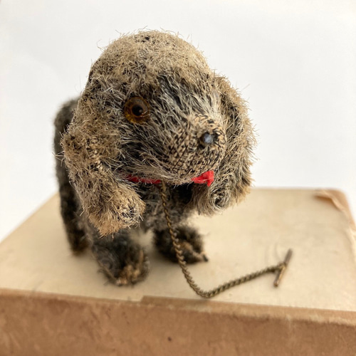 アンティークドッグぬいぐるみ 西ドイツ 黒 dog ドック 北欧暮らしの