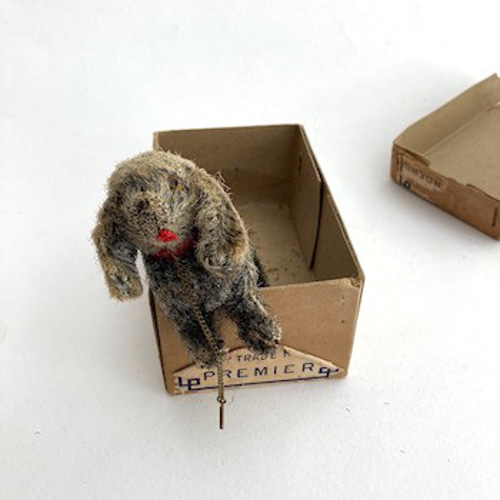 アンティークドッグぬいぐるみ 西ドイツ 黒 dog ドック 北欧暮らしの