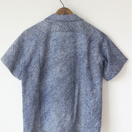着物リメイク　有松絞りのフード付きジャケット　 L〜 L Lサイズ 日除けに 黒留袖から,XL,1点物,スカジャン,父の日ギフト,おしゃれなパパに