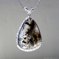 モンタナアゲート ネックレス / Montana Agate Necklace 3枚目の画像