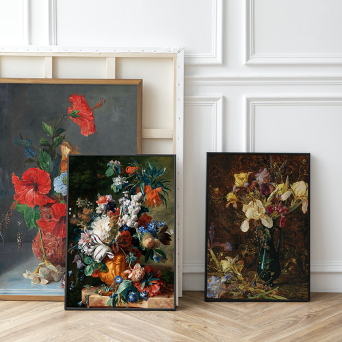 絵画　油絵　花瓶　花　額入　華やか　ゴージャス　インテリア　アート　c-92 絵画 油絵 花瓶 花 額入 華やか ゴージャス インテリア アート c-92