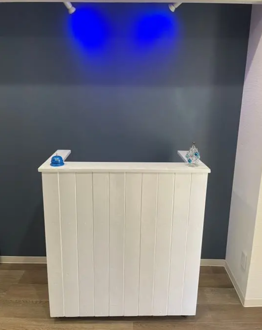 レジカウンター　キャスター付き