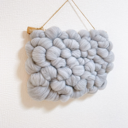 流木ウィービングタペストリー 