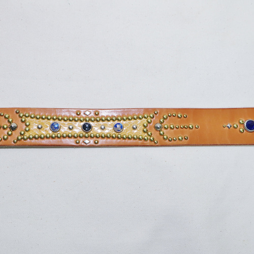 スタッズ　レザー　ベルト　ハンドメイド　bero3-12 スタッズ レザー ベルト ハンドメイド bero3-12