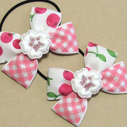 さくらんぼ ヘアゴム のおすすめ人気通販 検索結果｜Creema(クリーマ