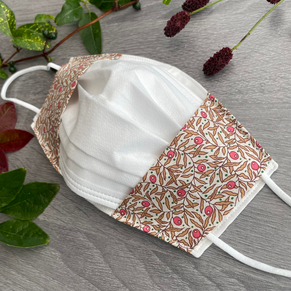 Agogopresbyhospital - 不織布が見える リバティ マスクカバー  