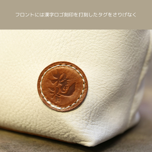 巾着 国産鹿革 ディアスキン ショルダーポーチ 様々な