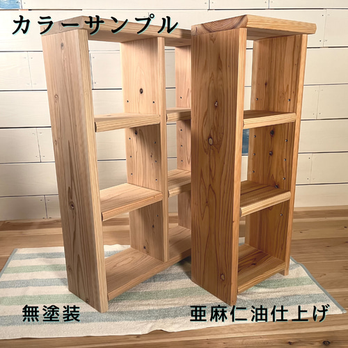 ハンドメイド　シェルフ（杉板）　ベザレル　コーヒー＆クラフト ハンドメイド シェルフ（杉板） ベザレル コーヒー＆クラフト