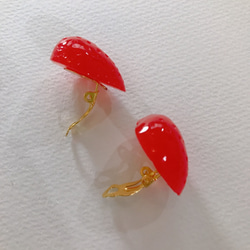 strawberry earrings 13枚目の画像