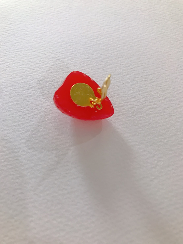 strawberry earrings 12枚目の画像