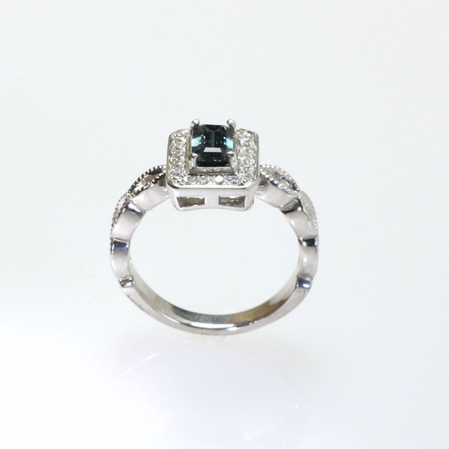 Pt900 ブルートルマリンリング 0.61t 指輪・リング Atelier Ozaki 通販