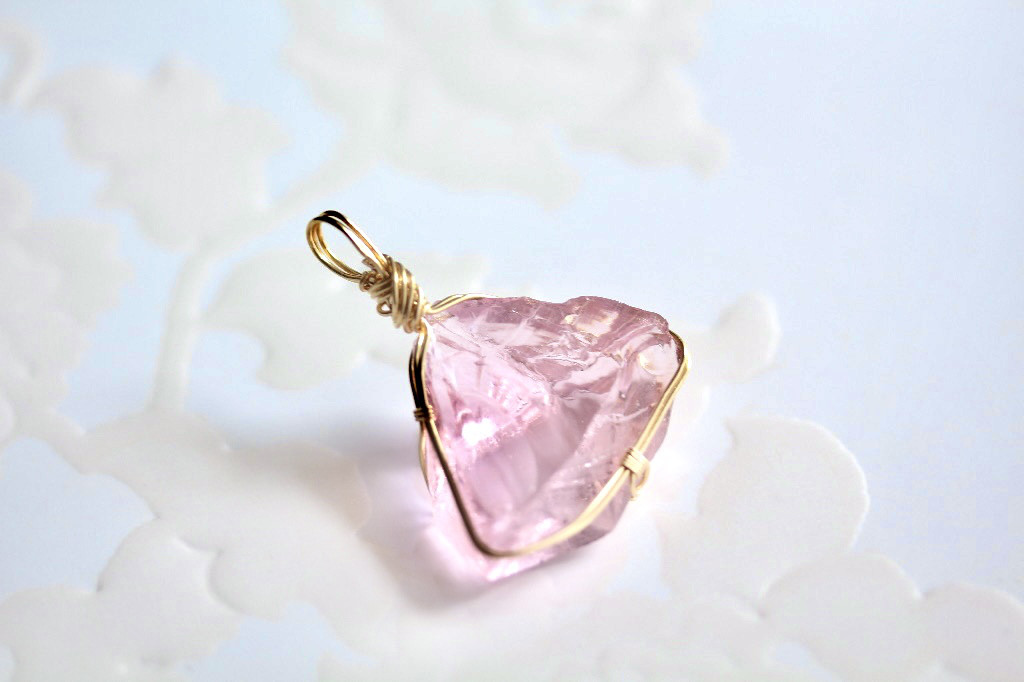 【原石】アンダラクリスタル　ハートオブゴッドウィズイン Ｎｏ．9 アンダラクリスタル｜ハート・オブ・ゴッド・ウィズイン・ピンク