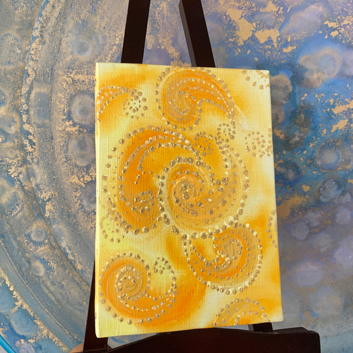 Openセール限定作品♡『渦』原画 アクリル絵の具 キャンバスArt