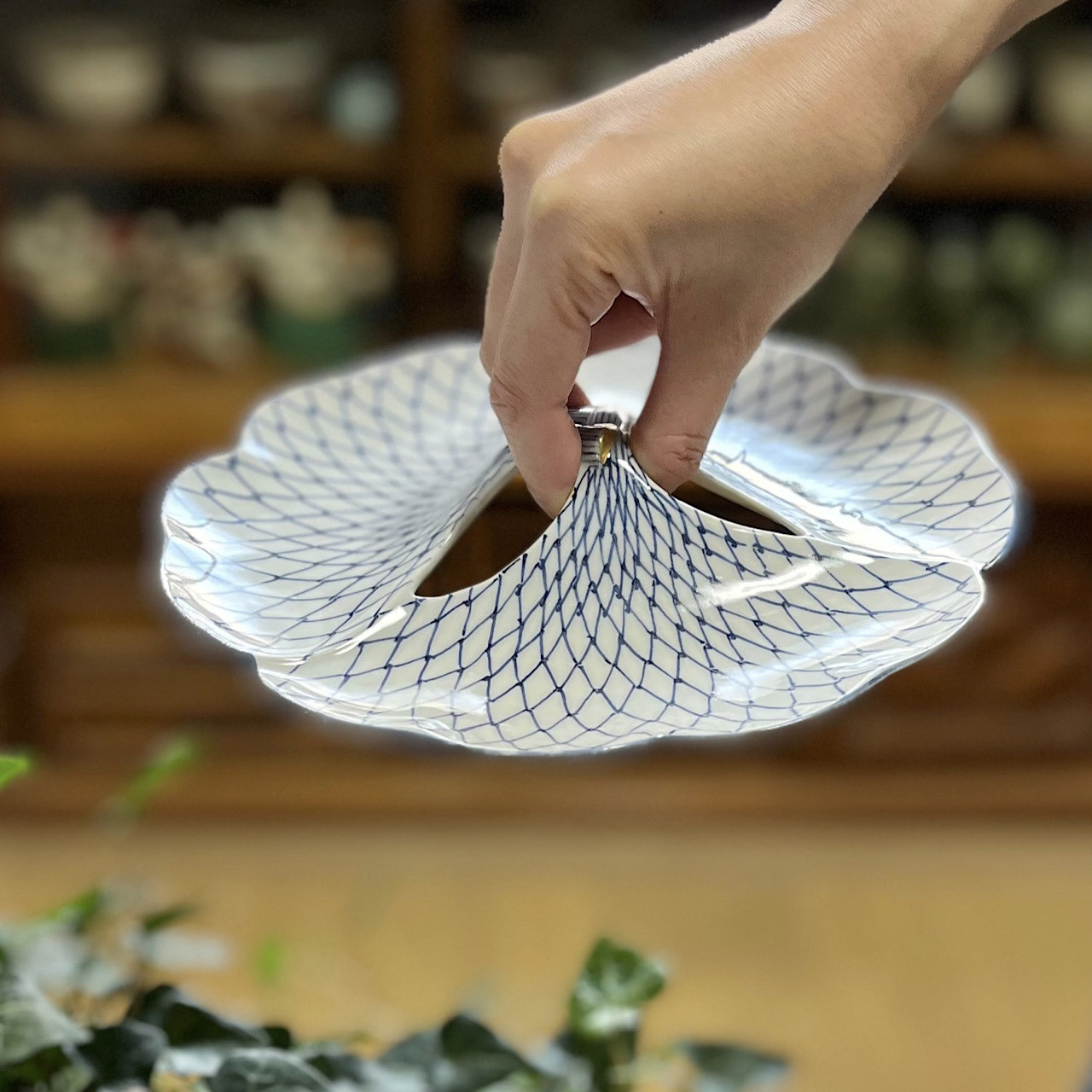 京焼 インテリア 大皿 松斎